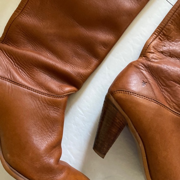 Vintage 70’s FRYE Knee-high Boots size 6.5 - Picture 2 of 8